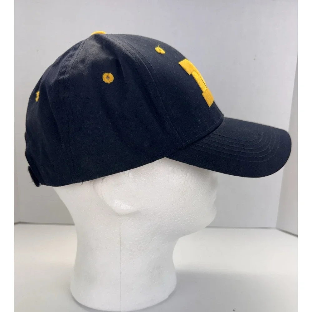Michigan Wolverines Adjustable Hat Cap Go Blue/Maize One Size Captivating‎